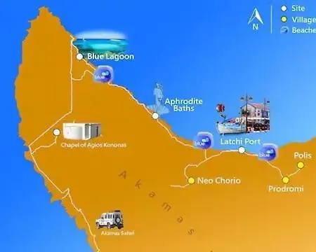 Akamas Sunset Bohemian Chic By One Διαμέρισμα